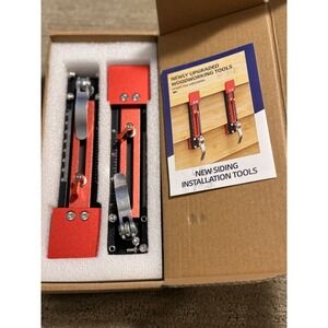 Sliding Mounting Gauge Siding 2PCS Aluminum Alloy Tool Fiber Cement Install